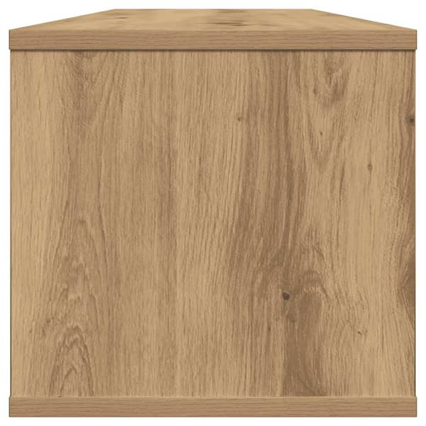 Väggskåp artisan ek 101x30x29 cm konstruerat trä