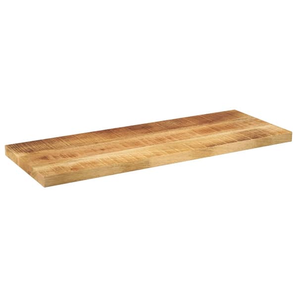 Bordsskiva 90x20x3,8 cm rektangulär massivt grovt mangoträ