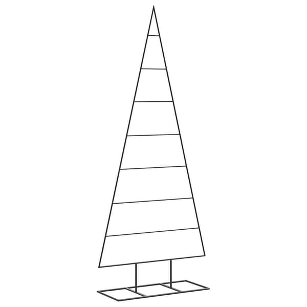 Julgran i metall svart 150 cm