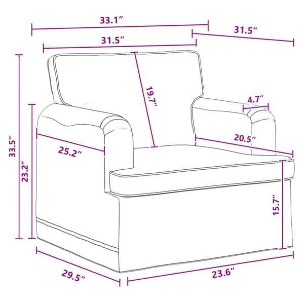 Soffset 2 pcs Mörkgrå 144 x 80 x 85 cm tyg