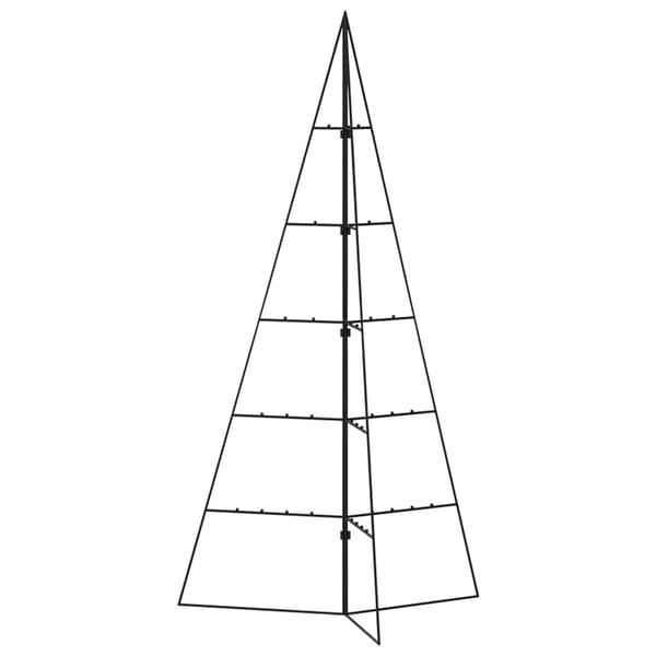 Julgran i metall svart 100 cm