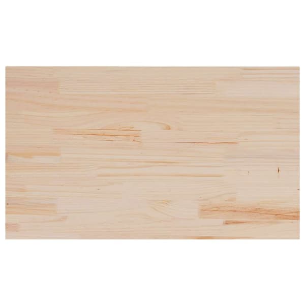 Bordsskivor 3 st 80x47x1,7 cm rektangulär massiv furu