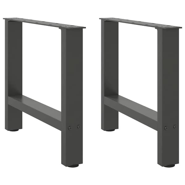 Soffbordsben antracit 2 st 60x(42-43) cm stål