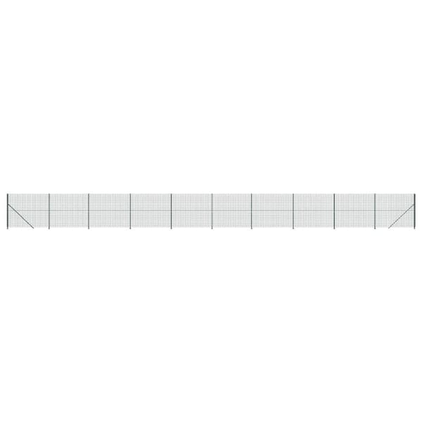 Stängsel med stolpsko grön 2,2x25 m