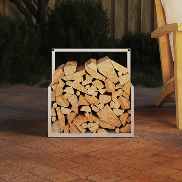 Vedställ vit 40x40x40 cm kallvalsat stål