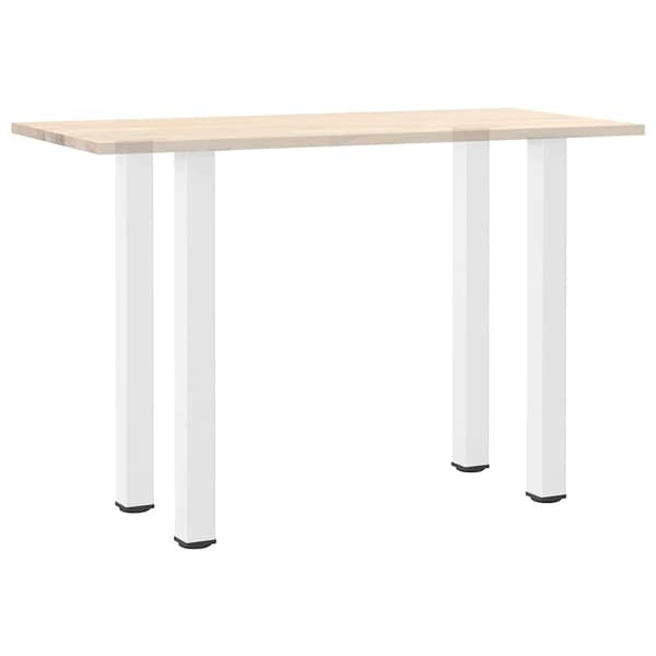Barbordsben 4 st vita 100-102 cm stål