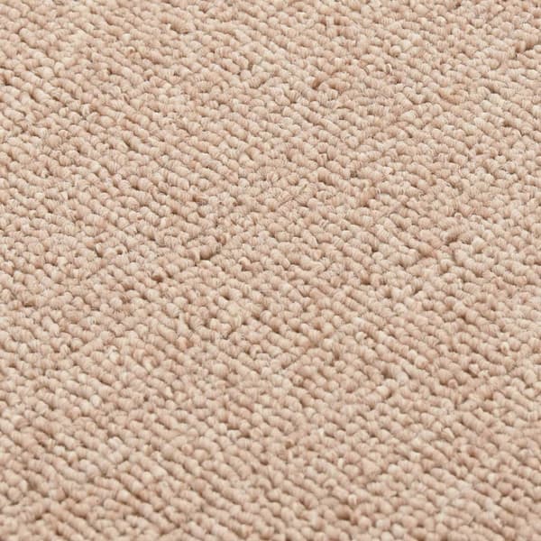Trappstegsmattor halkfri 15 st 60x25 cm beige rektangulär