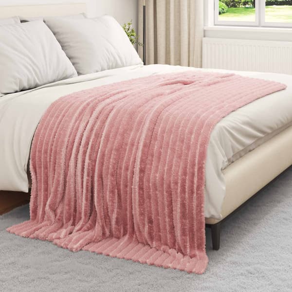 Filtar 6 pcs Rosa 200 x 150 cm Fleece