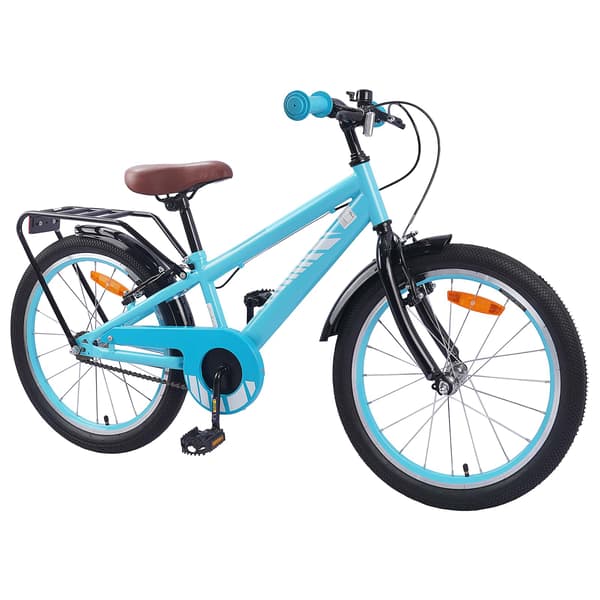 Barncykel 20 Tum för 6-11 år gamla Ljusblå