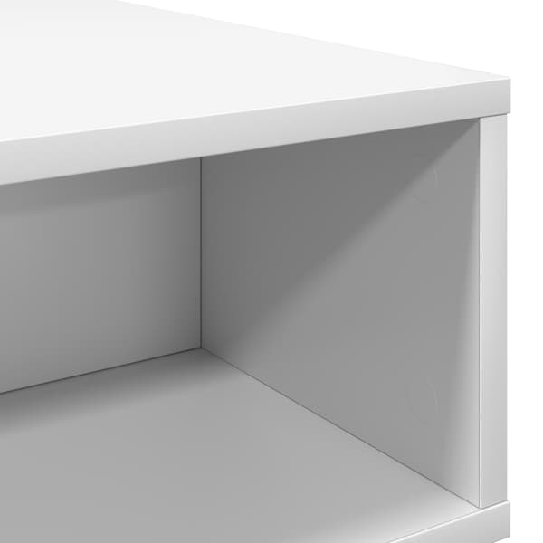 Kaffeebord Vit 80 x 46 x 35 cm Konstruerat trä