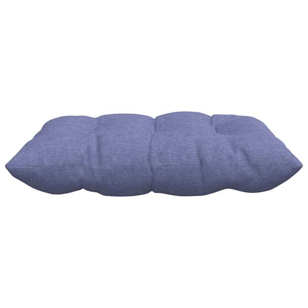 Sittkuddar 4 pcs Jeansblå 40 x 40 x 6 cm tyg