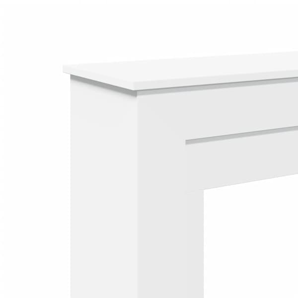 Spiselkrans vit 90x30x90 cm konstruerat trä
