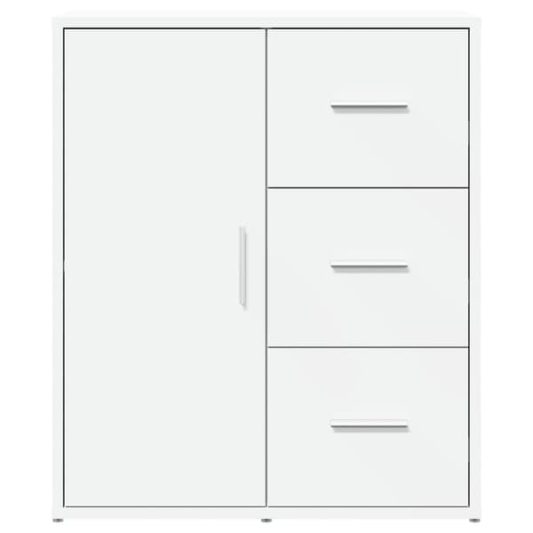 Skänk vit 60x31x70 cm konstruerat trä