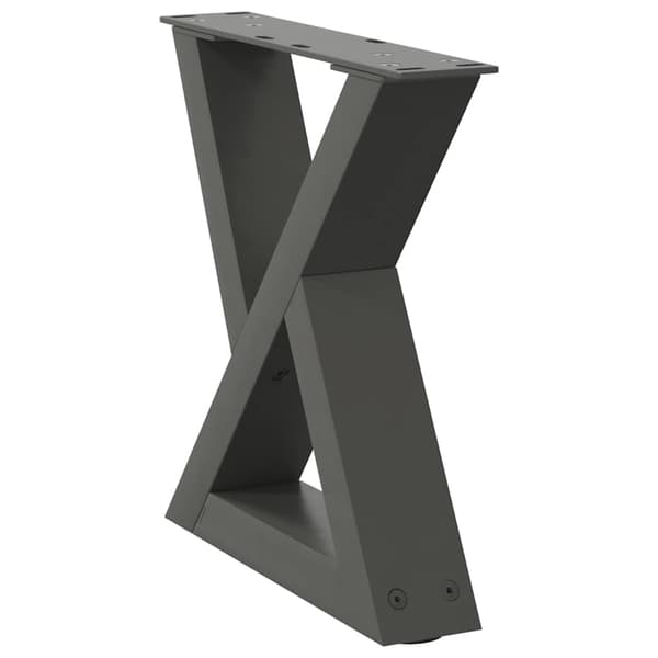 Soffbordsben 2 st antracit 40x(30-31,3) cm stål