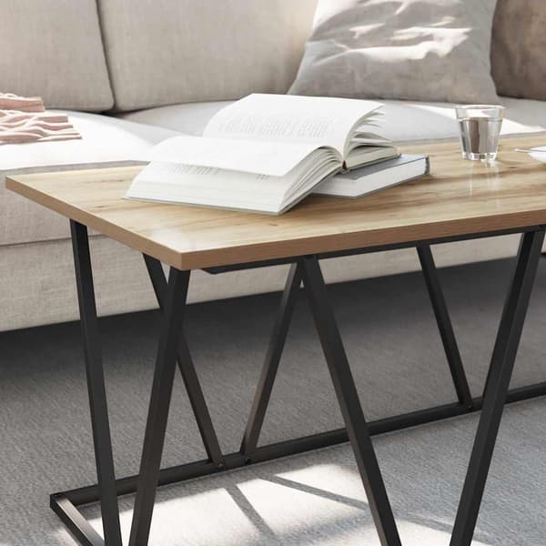 Kaffeebord Artisan Ek 100 x 50 x 40 cm