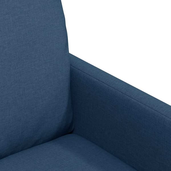 Matstolar 2 pcs Blå 57 x 67 x 98 cm tyg