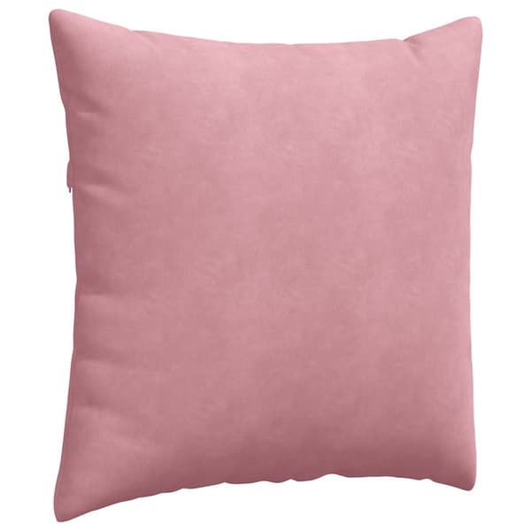 Sofakuddar 2 pcs Rosa 60 x 60 cm Kordread tyg