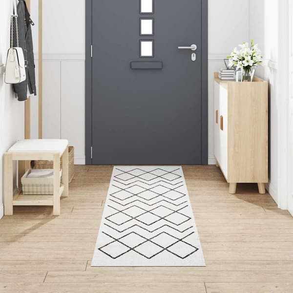 Köksmatta Vit 300 x 60 cm Sammet