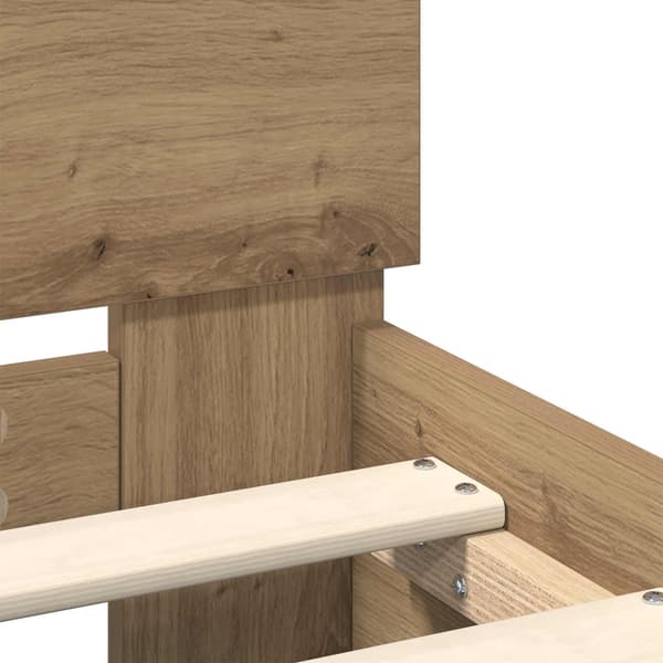 Sängram Artisan Ek 98,5 x 200 cm Konstruerat trä