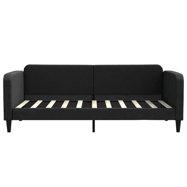 Dagbädd svart 90x190 cm tyg
