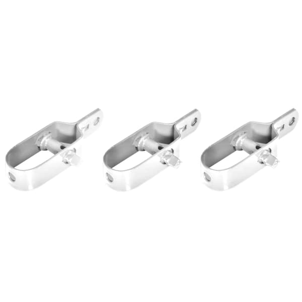 Gunnebostängsel med stolpar galvaniserat stål 15x1 m silver
