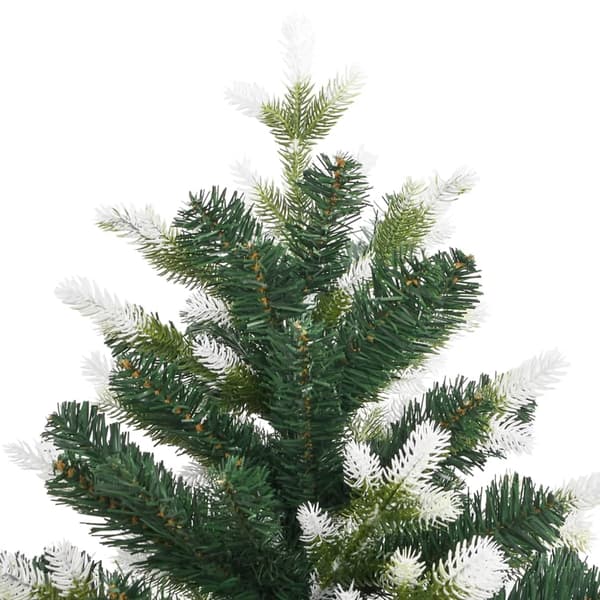 Plastgran med snö gångjärn 120 cm