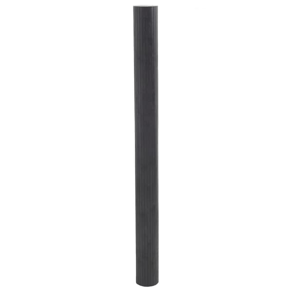 Rumsavdelare grå bredd 400 cm höjd 165 cm bambu