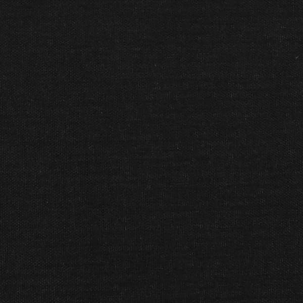 Boxspring-sängram svart 160x200 cm tyg