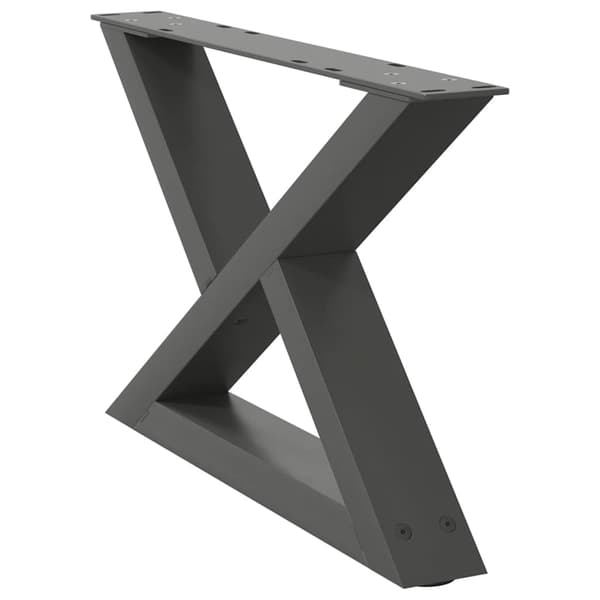 Soffbordsben 2 st antracit 50x(30-31,3) cm stål