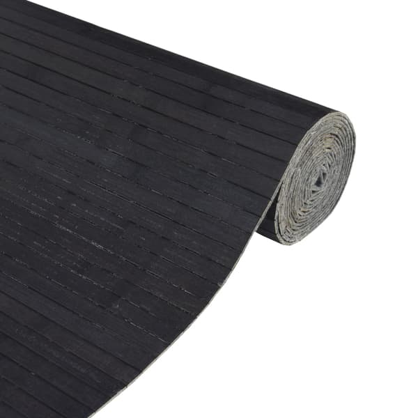 Rumsavdelare grå bredd 400 cm höjd 165 cm bambu