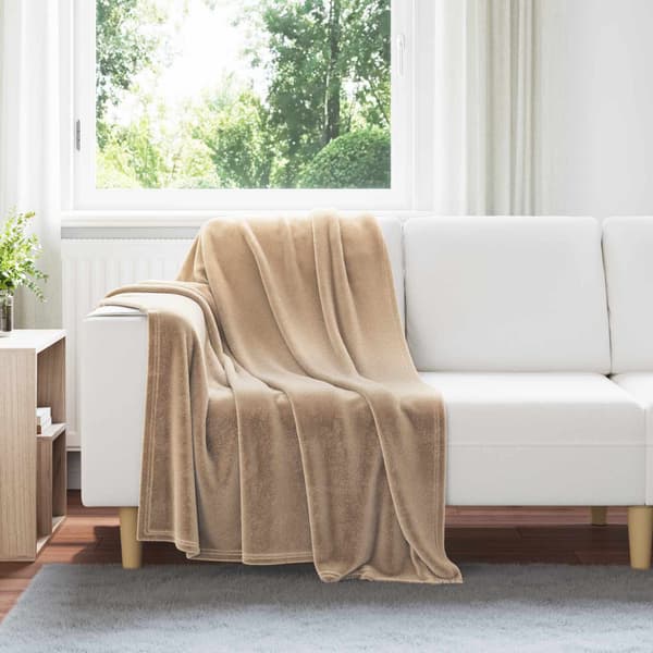 Filtar 6 pcs Kamel 130 x 150 cm Fleece