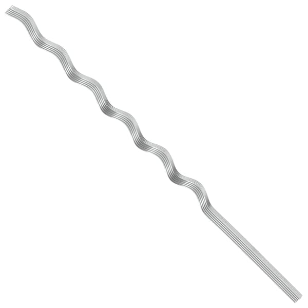 Växtstöd 20 pcs Silver 150 x 0,6 x 0,6 cm Stål