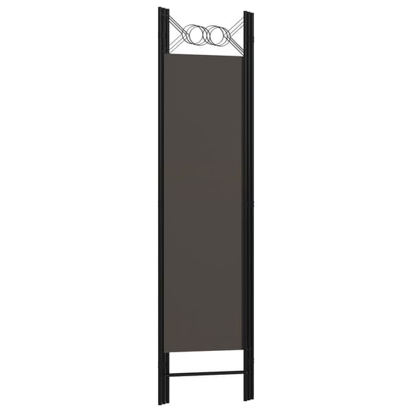 Rumsavdelare 3 paneler antracit 120x180 cm