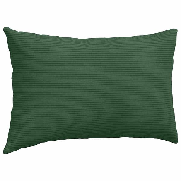 Sofakuddar 2 pcs Mörkgrön 50 x 30 cm Kordread tyg