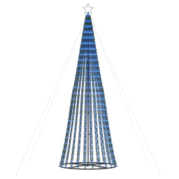LED julgran 688 LED blå 300 cm