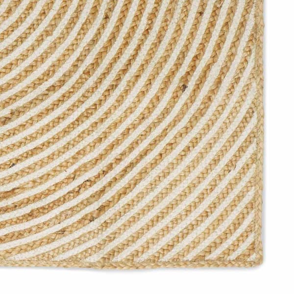 Områdesmattor Vit 100 x 200 cm Jute