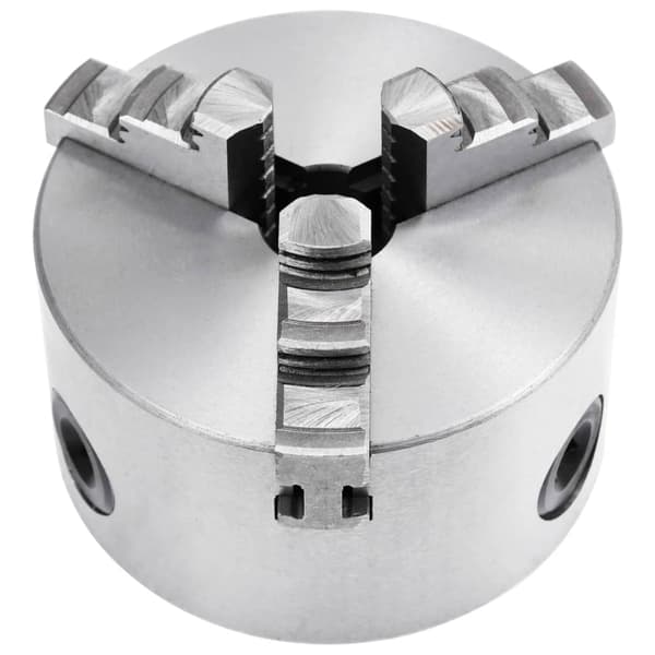 3-backs självjusterande svarvchuck 100 mm stål K11 100