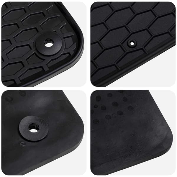 Bilmatta 4 pcs Svart Passar för C3 2017-2024 Gummi