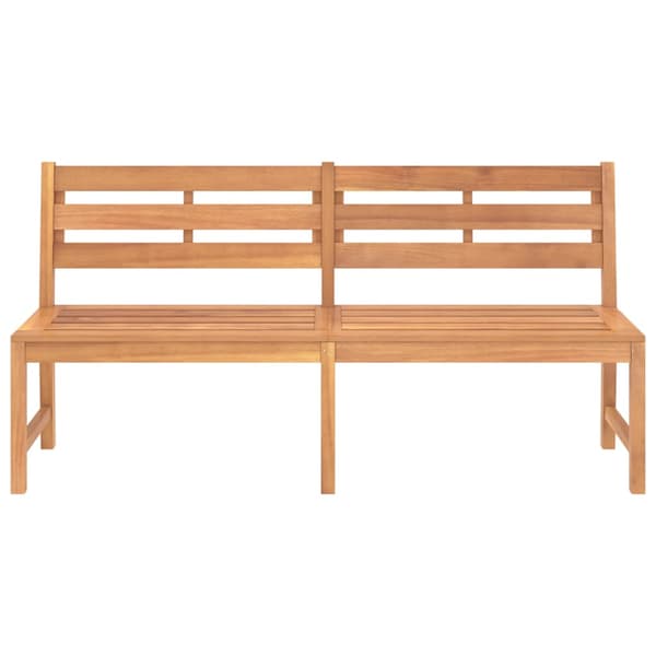 Trädgårdsbänk 180 cm massiv teak