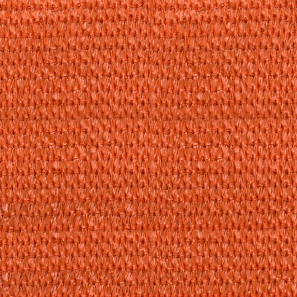 Solsegel 160 g/m² rektangulär orange 3x6 m HDPE