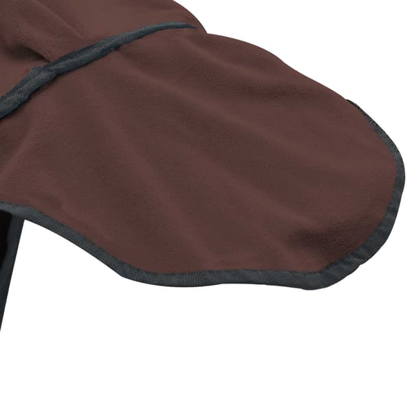 Hästdyna Full Mörk Brun 135 cm Polyester Fleece