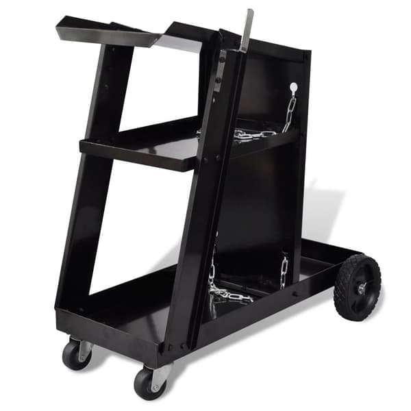 Svetsvagn med 3 hyllor