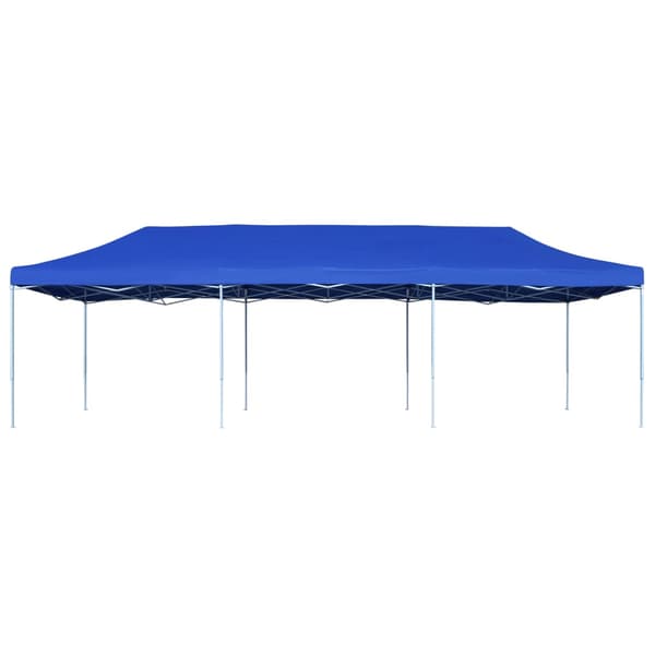 Pop-Up hopfällbart partytält blå 3x9 m