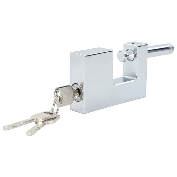 Hänglås 6 pcs Silver Stål