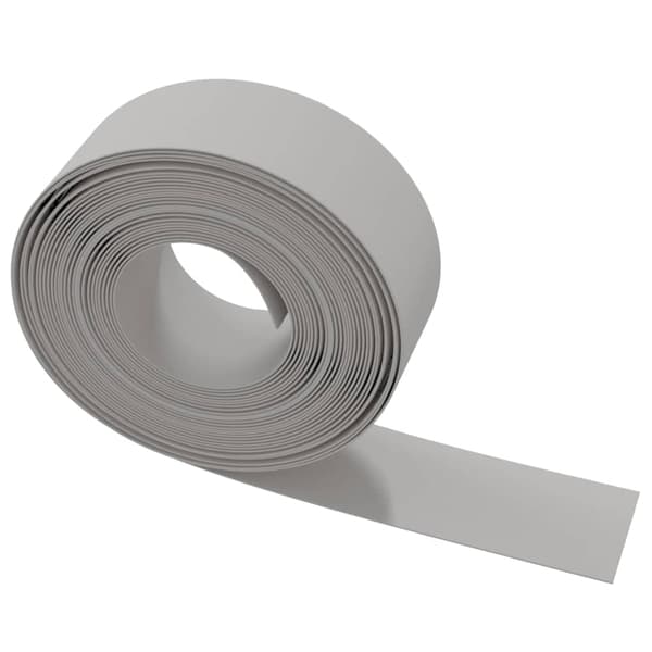Rabattkant grå 10 m 20 cm polyeten