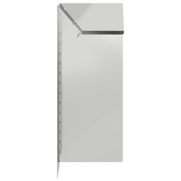 Snigelfence 10 x 10 x 25 cm Galvaniserat Stål Silver