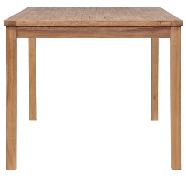 Trädgårdsbord 150x90x77 cm massiv teak