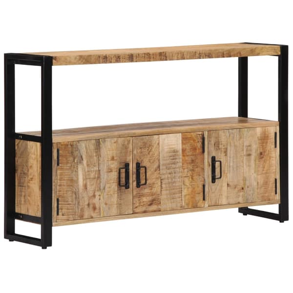 Skänk 120x30x75 cm massivt mangoträ