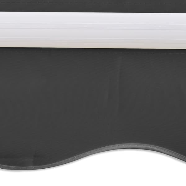Markis manuellt infällbar 300 cm antracit