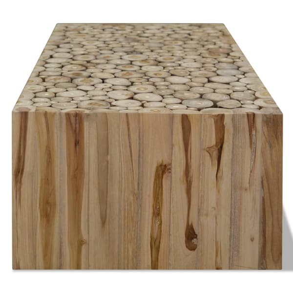 Soffbord äkta teak 90x50x30 cm
